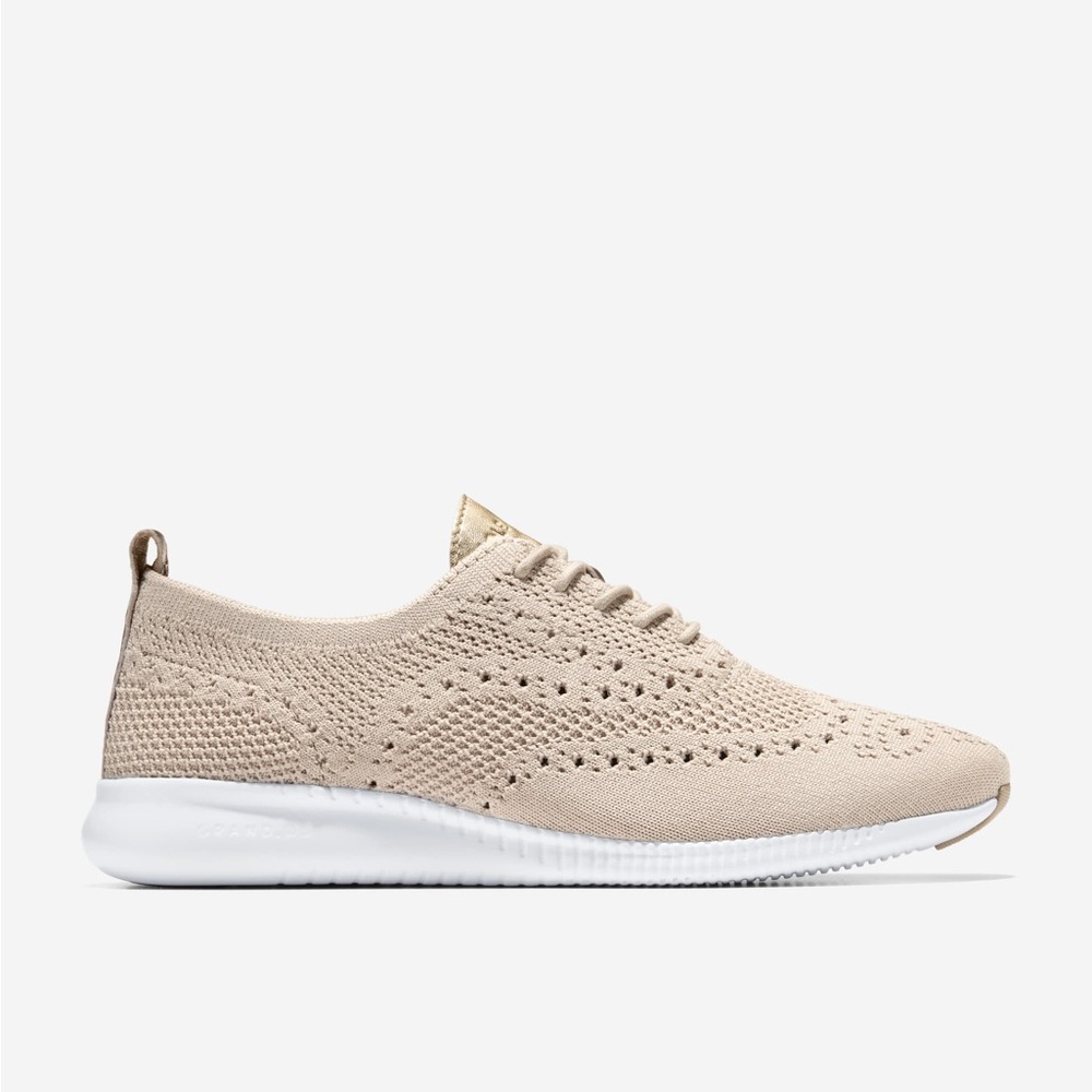 COLE HAAN Women's 2.ZERØGRAND Stitchlite Wingtip Oxfords Sneakers Tennis Shoes - Picture 2 of 15